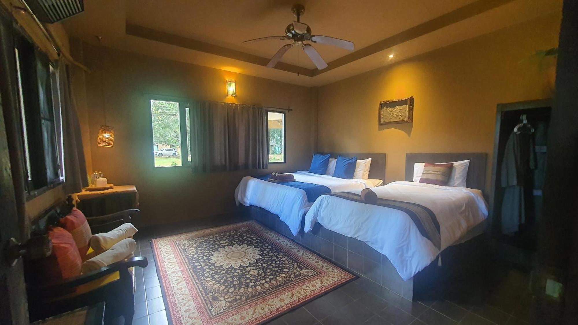 Melina Beach Front Bungalows Tha Lane Bay Exteriör bild