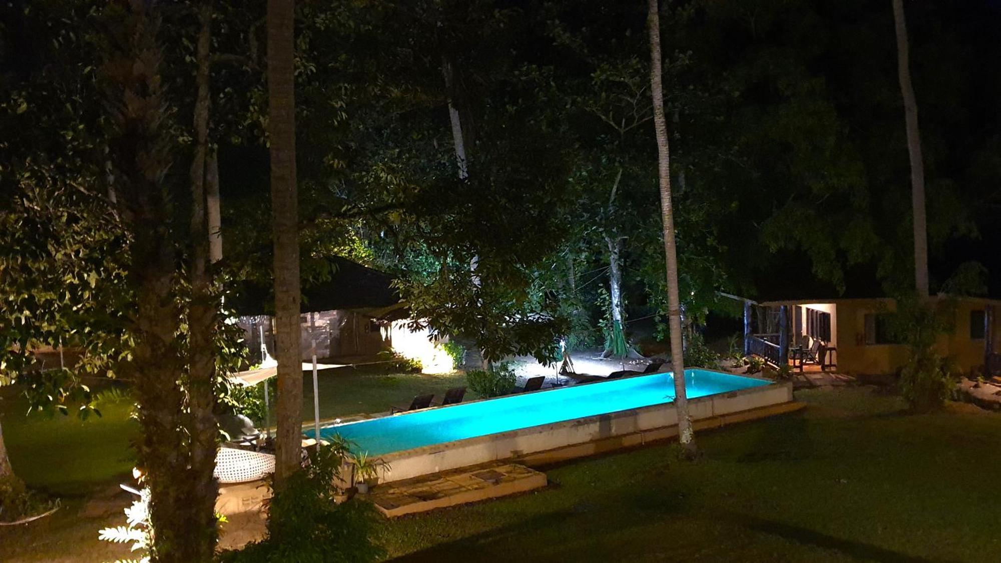 Melina Beach Front Bungalows Tha Lane Bay Exteriör bild