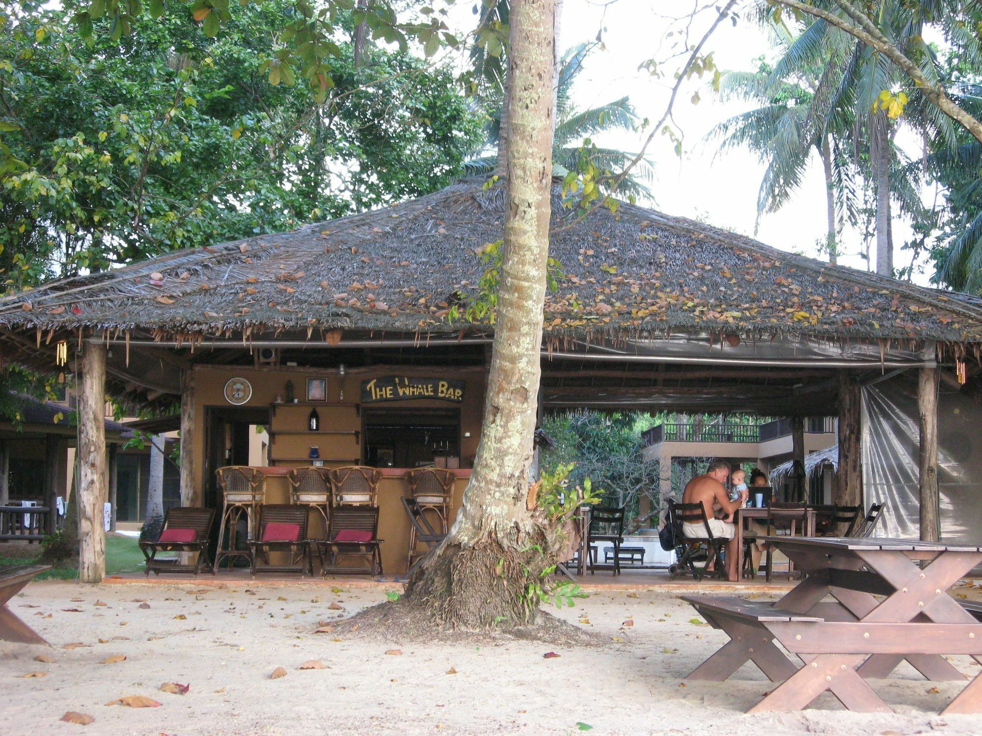 Melina Beach Front Bungalows Tha Lane Bay Exteriör bild