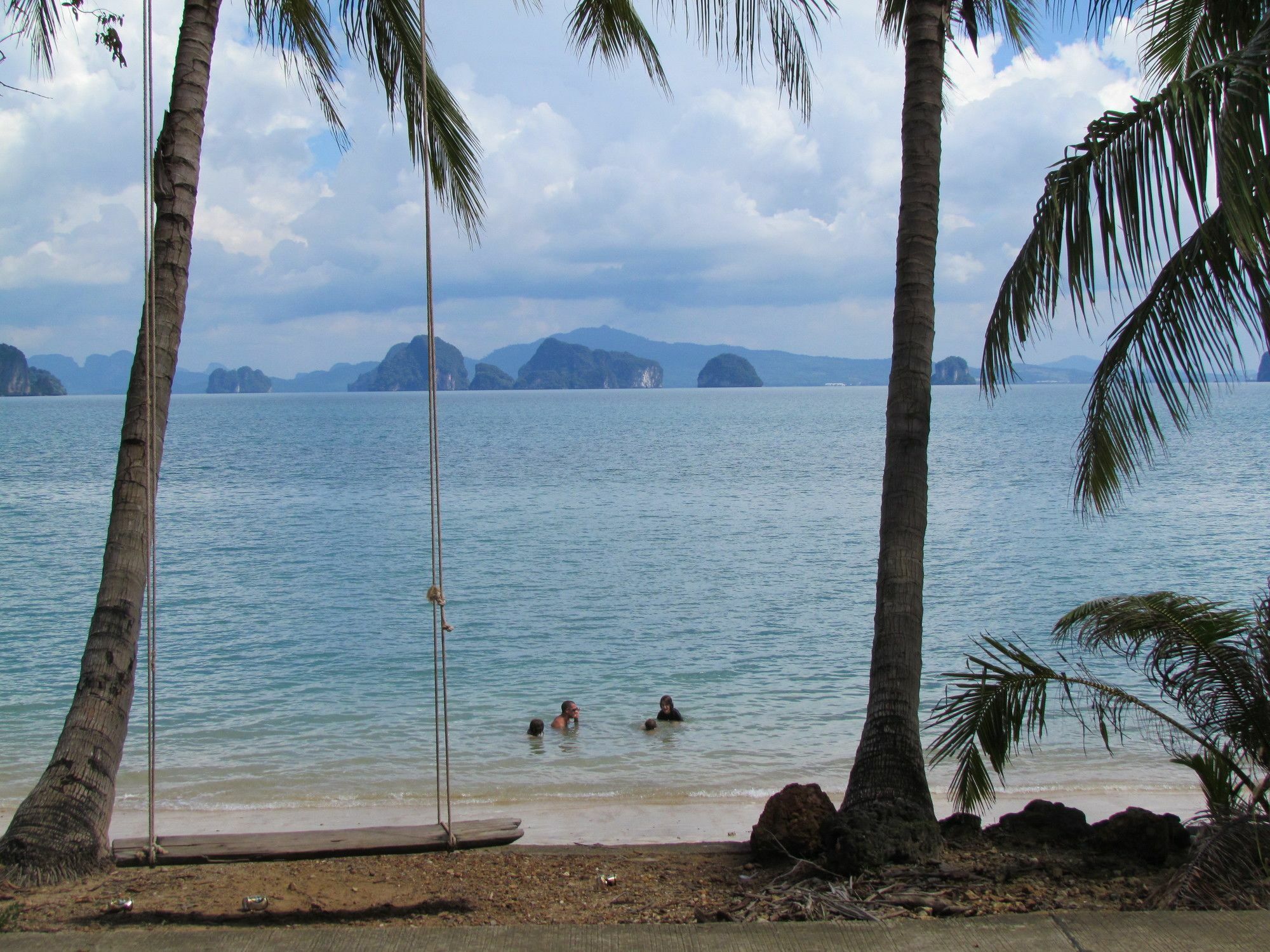 Melina Beach Front Bungalows Tha Lane Bay Exteriör bild